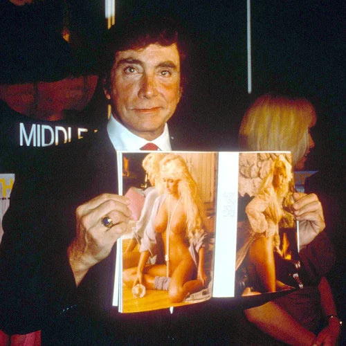 Bob Guccione portrait from the Penthouse archive