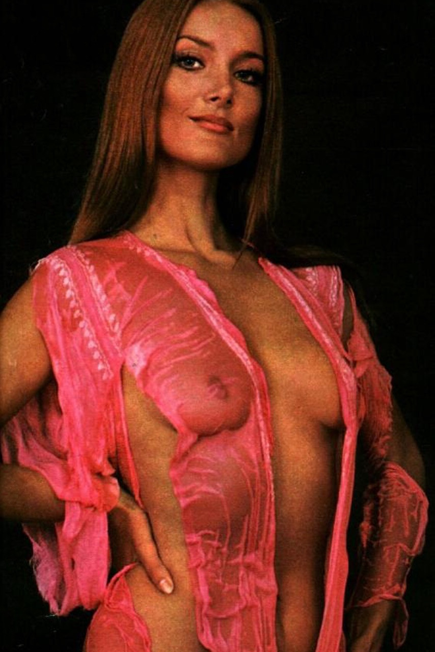 Barbara Bouchet baring pussy